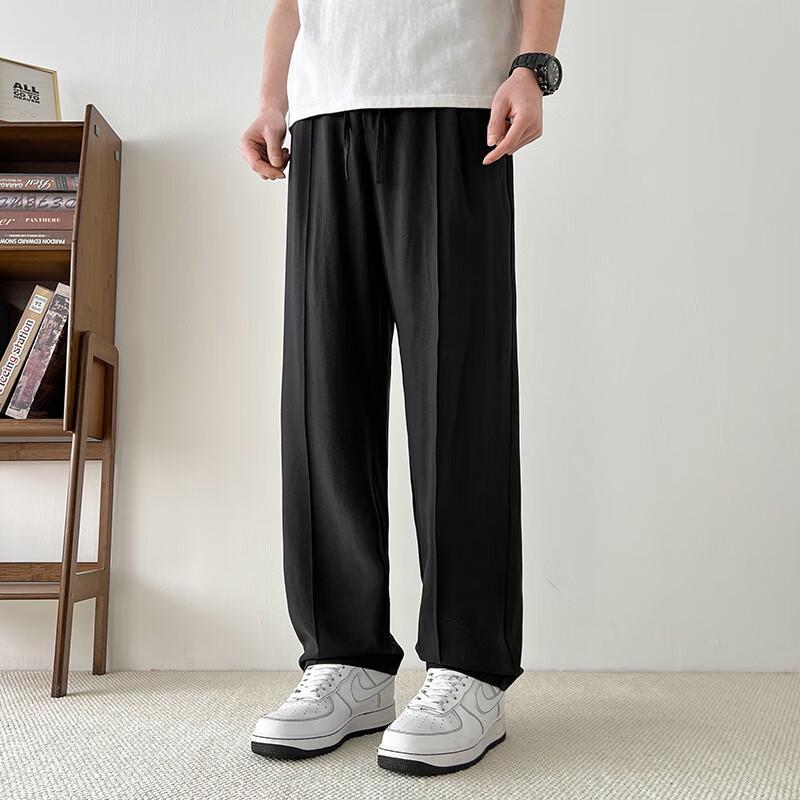 Yalu Men's Tencel Stretch Cooling Casual Pants
