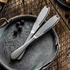 430 Edelstahl Buttermesser Löcher Käse Dessertmesser Stahl Marmeladenmesser Besteck Toast Abwischen Sahne Brot Käseschneider Küchenwerkzeuge