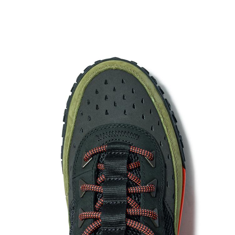 Timberland Outdoor Lightweight Hiking Shoes Men Hiking Shoes Black Dark-Green A6CW1ELV