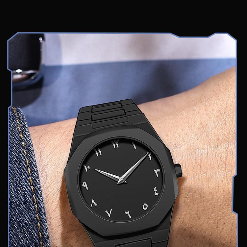 VA VA VOOM Uhr Herren- und Damenuhr Lässig Vielseitig Schlicht Wasserdicht Silikonarmband Quarzuhr