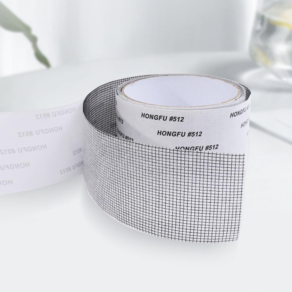 2M Window Screen Mosquito Net Repair Tape Self-adhesive Strong Anti-Insect Fly Mesh Broken Holes Repair Strip Mesh Repair Tape