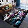 Name Custom Harley Clown Carpet Rug for Living Room Bedroom Home Sofa Decoration,Kids Play Non-slip Floor Mat