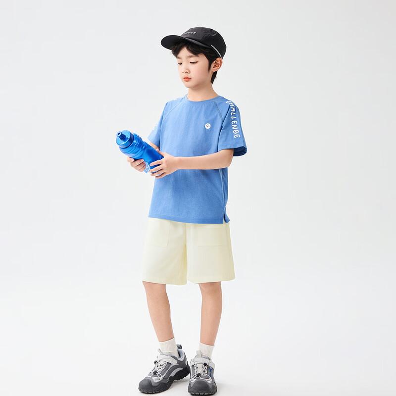 EBAER Kids  7A Anti-Bacterial Summer Sports Shorts 130