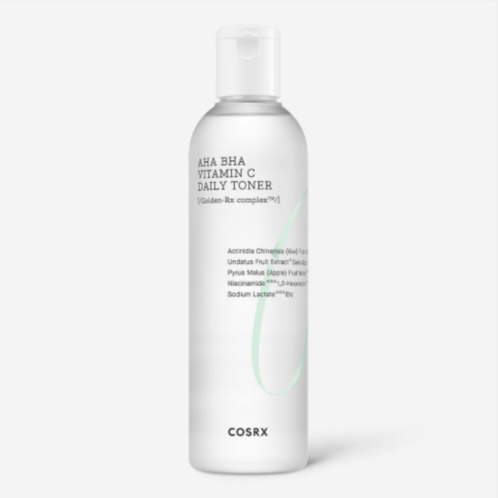 COSRX Refresh AHA BHA Vitamin C Daily Toner 280ml – Exfoliating & Brightening Daily Toner