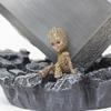 Adorable Groot Figurine Cute Baby Model Unique Desk Decor From Guardians Of The Galaxy
