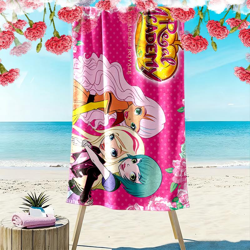 Regal Academy 2D Flat Print Beach Towel, Large Soft Quick Dry Towel for Beach Camping SwimmingDSTJ0925050