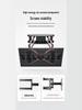 Adjustable Rotating TV Wall Mount Bracket, Retractable & Foldable, Fits 32-80 Inch TVs.