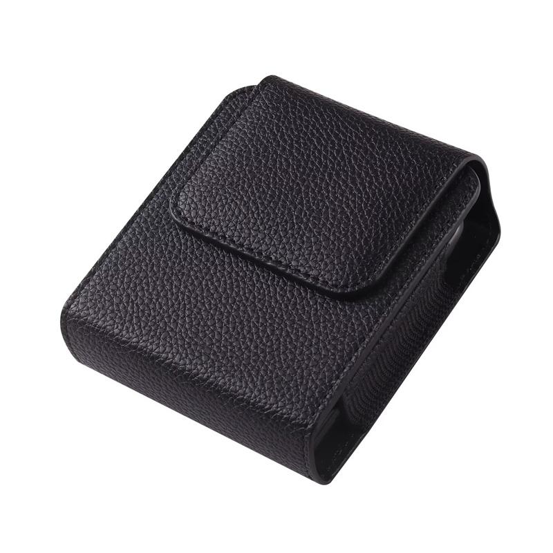 

For Samsung Galaxy Z Flip 6 5 4 3 2 Cover Case For Motorola Razr 50 /50 Ultra/40 /40 Ultra Belt Clip Holster Mobile Phone Bag 9.5CM-8CM-2.5CM