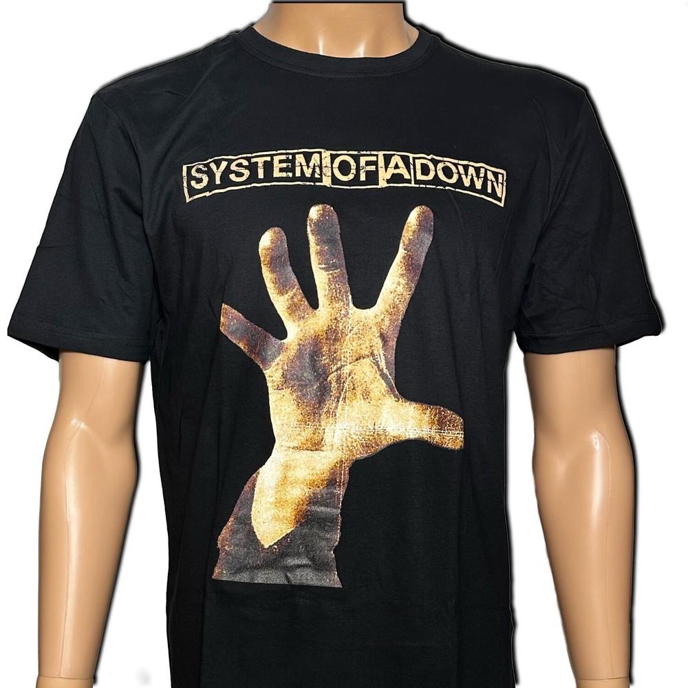 System Of A Down Рука Новый Официально Лицензированный Футболка Унисекс S