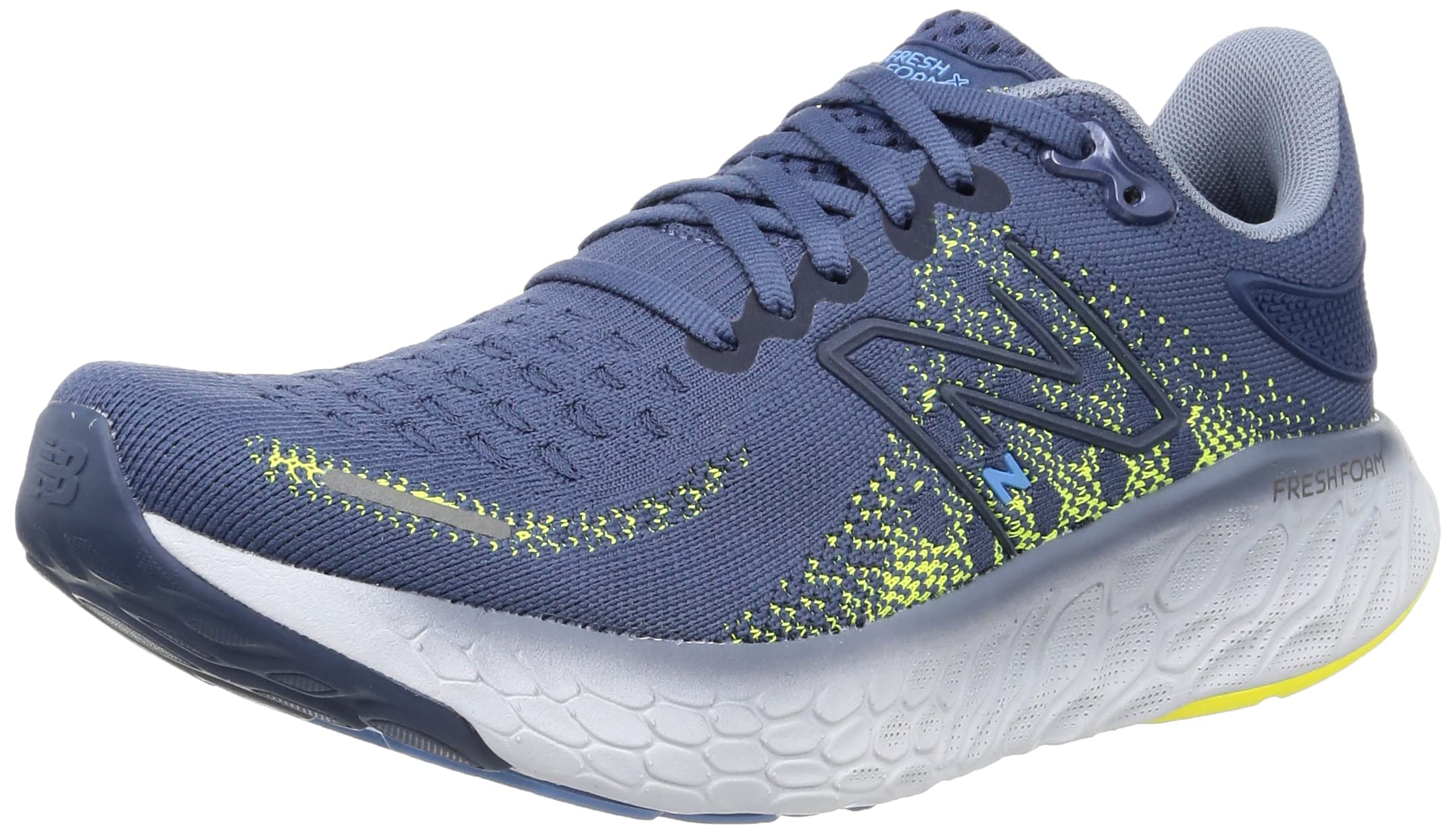 

New Balance FRESH FOAM 1080 Running Shoes Size 12N cm 2E (Previous Model) Men s (Navy/Yellow) 28.0