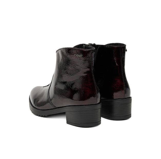 Ботильоны Rieker Y0553-35 бордового цвета