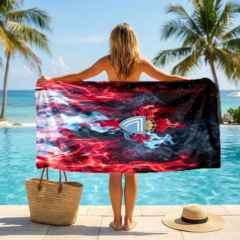 Celta Vigo FC Print Quick Dry Beach Towel Microfiber Absorbent Portable Travel Swimming Towel