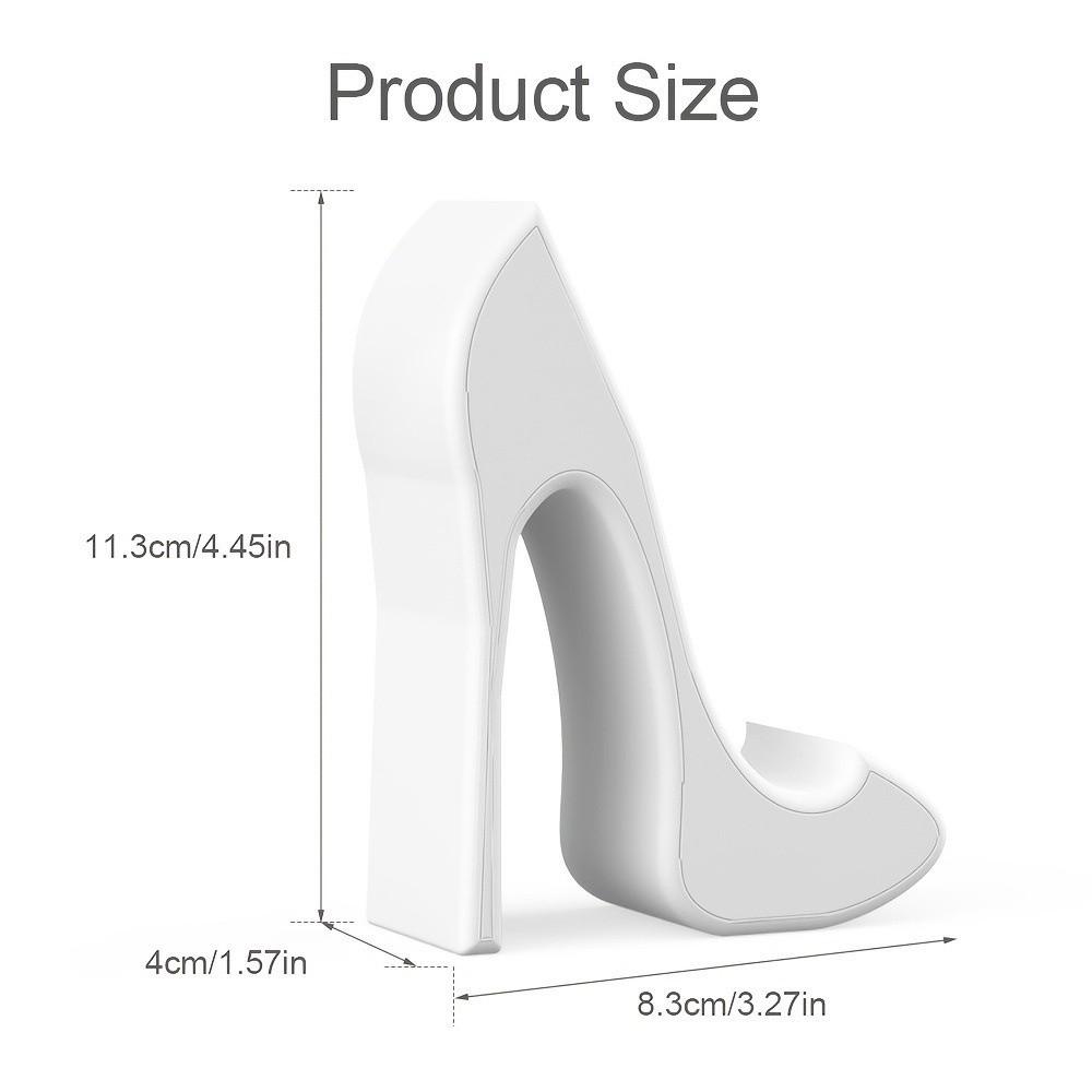 Lazy Holder 3D Printed Phone Holder Plastic High Heel Holder Desktop Decoration  Bedroom Bedside