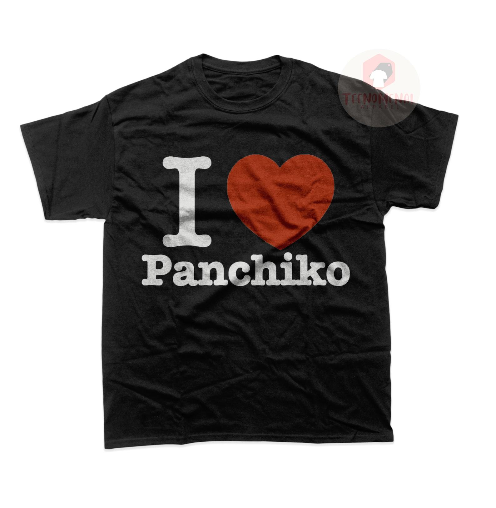 Panchiko Unisex T-Shirt - Indie Music Band Tee - Rock Music Band Merch - I Love Panchiko Shirt For Gift L