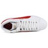 Puma Smash V2 Mid Fabric Synthetic Leather Classic Versatile Retro High-Top Sneakers Unisex Sneakers White Red 366924-10