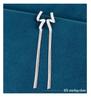 S925 Sterling Silver Long Tassel Earrings for Women - New 2025 Trend, Elegant & Luxurious Design.