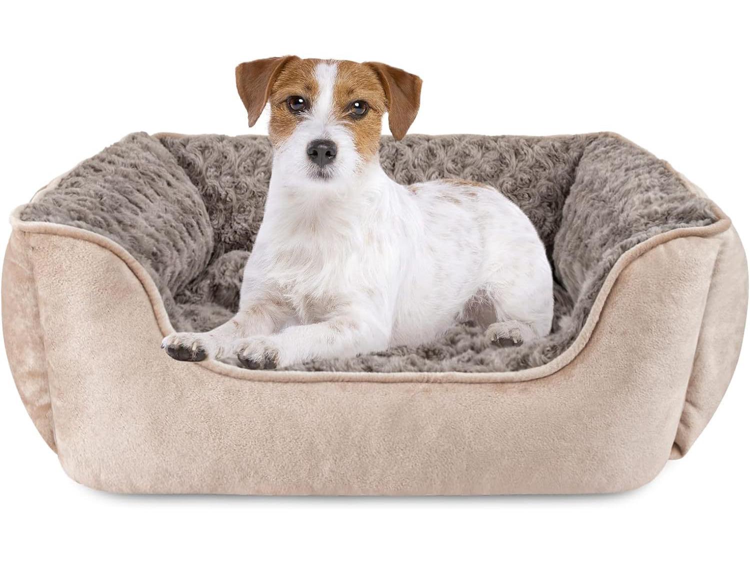 

Popular Dog and Cat Bed for Small to Large Breeds: Teddy to Golden Retriever S: 60*45*14 CM верблюд