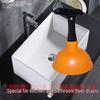 Small Plunger for Kitchen Sink, Floor Drain, and Toilet Unblocker