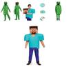 Halloween Minecraft Creeper Kostuum Set Voor Kinderen 3 Delige Cosplay Set