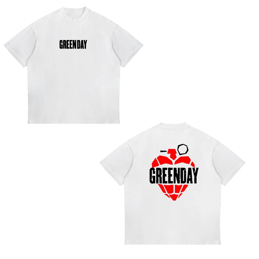 Punk Rock Band Green Day Dookie Graphic T Shirts Unisex Women Gothic Vintage Short Sleeve Tshirt Fashion Casual Oversized Tshirts