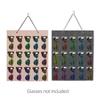 1 Stk 15-spor Filt Brillestativ Holder For Solbriller Briller Oppbevaring Display Hengeveske Vegglomme Oppbevaringsboks Organizer