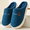 Men's and Women's Winter Indoor Warm Cotton Furry Slippers