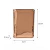 Three Fold Leather Small Slim Fashion Laser Women Wallet Multiple Card Slots Credit Card and ID Card Holder Women Wallet