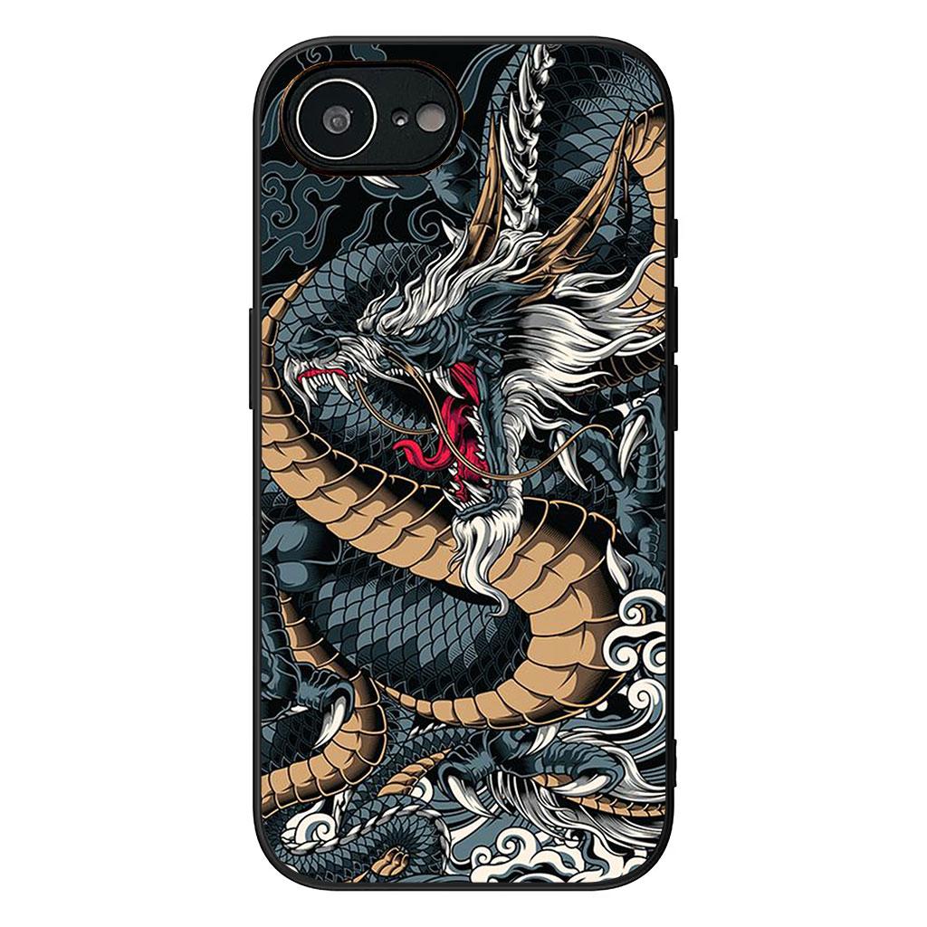 Black Dragon Cool Phone Cover for Xiaomi Redmi Note 14 12 13 ProPlus A4 A3 Pro Plus 12C 13C 14C 5G Case