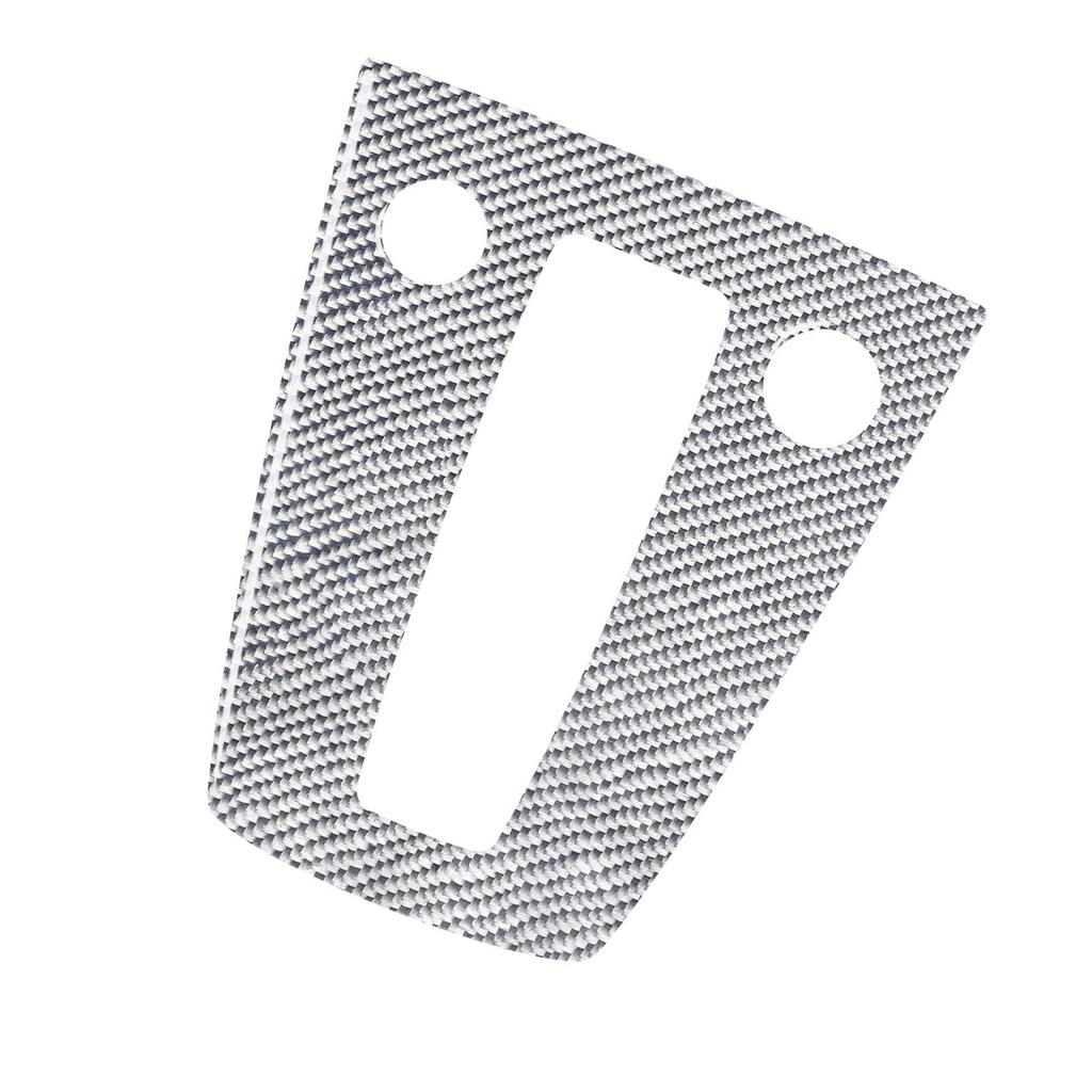 Kohlefaser-Getriebepanel Klebefolie Abdeckung Armaturenbrett Aufkleber Verbessert die Kabinenästhetik für den Schalthebelbereich