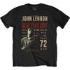 Men's John Lennon NYC '72 (Eco-Friendly) Vintage T-shirt Medium Black