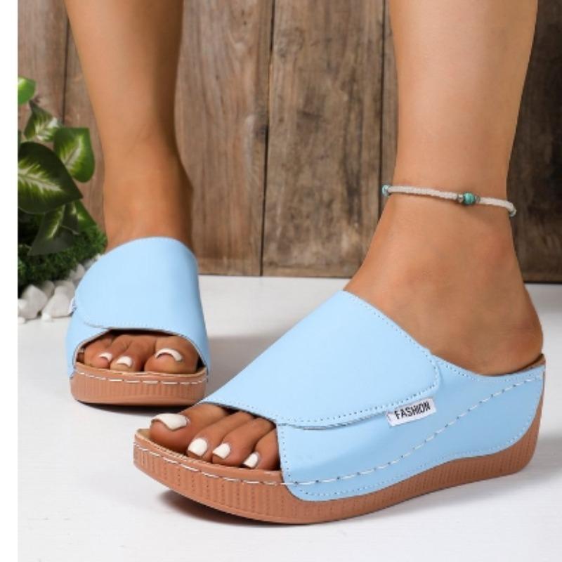 Fashion Summer Women Shoes Sandals Non-Slip Women's Shoes Slides Ladies Shoes Wedge Sandals Ladies Party Women Slippers Female Footwear