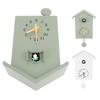 Bird House Wall Clock Bird Voice Call Nordic  Bird House Pendulum Wall Hanging Clock for Office