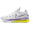 Lebron 17 Low EP 'Lakers' (Unisexo) Zapatillas de Baloncesto Blancas / Morado Voltaje / Amarillo Dinámico CD5006 102