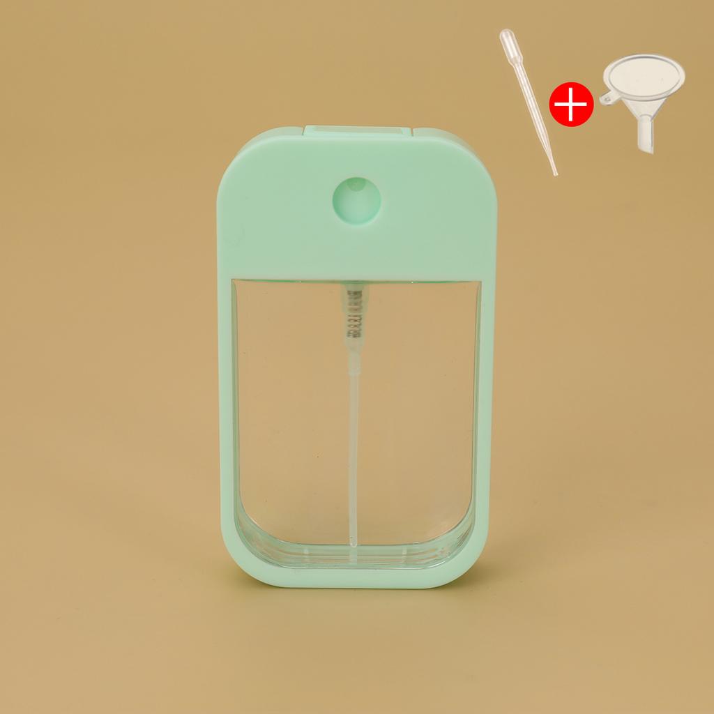 Plastic Card Bottle Perfume White Pink Blue 45ml Water Mist Spray Bottle for Hand Sanitizer Oral Spray Sprayer