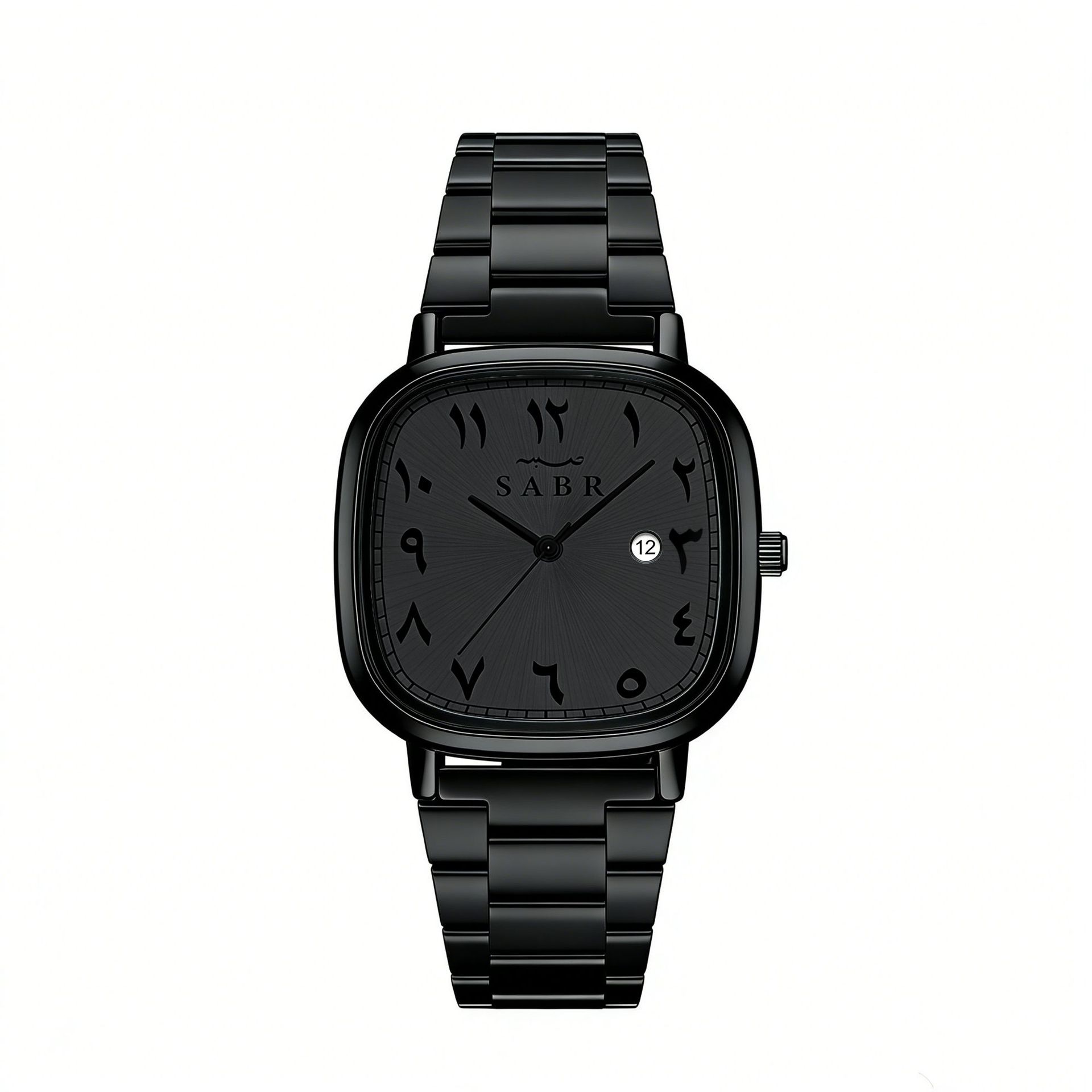 Sabr Square Quartz Watch Men S Calendar Simple Business Waterproof Light Luxury Premium Watch