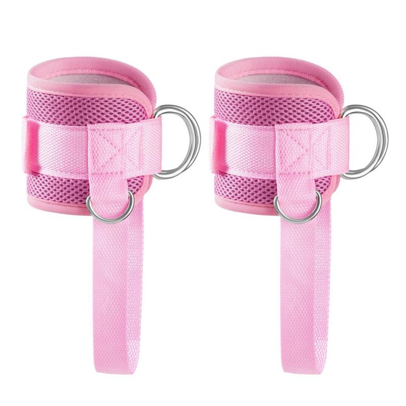 

Fitness Sports Foot Pedal Ankle Buckle Gantry Ankle Strap Pedal Tension Port Adjustable Fitness Ankle Strap One size pair