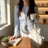 Casual Spring Womens Cotton Long Sleeve T Shirt With Sun Protection For Office Wear