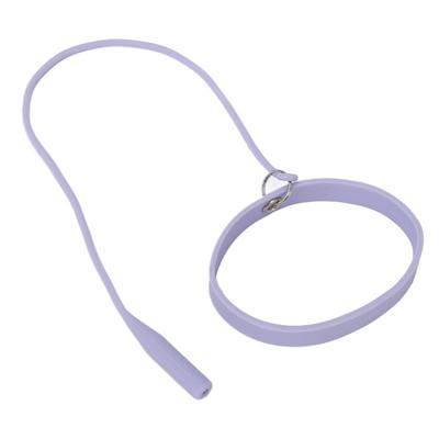 Tweezers Protector Wrist Band Soft Elastic Snap Silicone Eyelash Tweezers Bracelet Purple