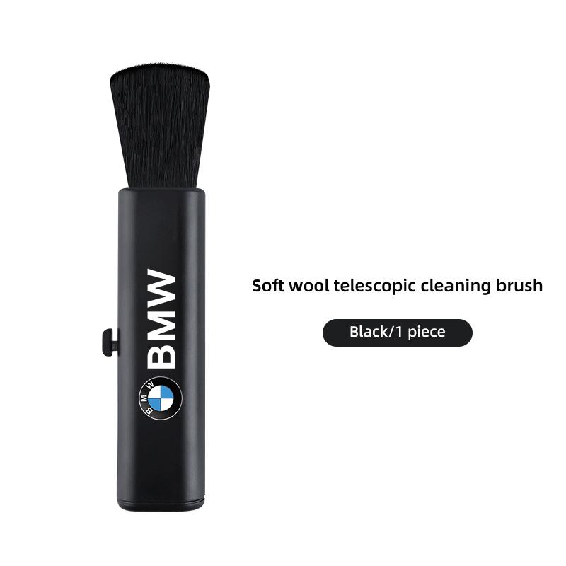 BBIL9 Car Interior Cleaning Soft Brush Tool Dust Remover Sticker For BMW G80 G06 G07 G42 G14 G15 G16 F82 X1 X3 M1 M2 M3 M4 M5 M6 M7