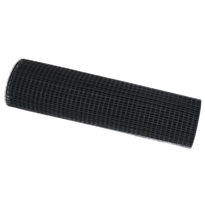 VidaXL Welded Wire Fence Grey 0.8x50 M Steel 42005248