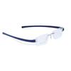 RSINC Combo Rimless Frame Eyeglasses for Unisex Silver Blue-Brown Brown Tag A1 JL166991718147