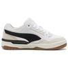 Puma Rebound Retro White Black Feather Grey Unisex Sneakers 400214-01