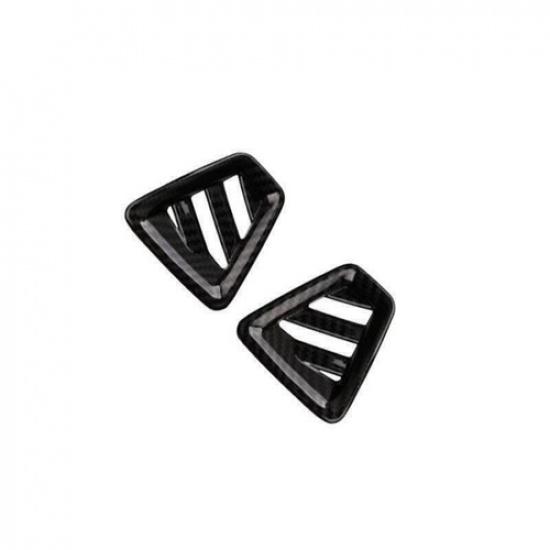 For Volvo V60 - ABS Carbon Fiber Dashboard Upper Air Outlet Vent Trim