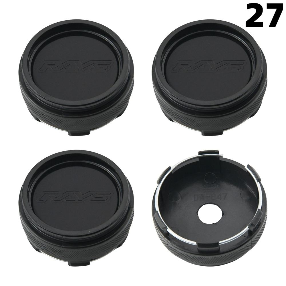 1 Zestaw/4 Szt. Średnica Zewnętrzna 66 MM / Średnica Wewnętrzna 62 MM Kołpaki Felg RAYS VOLK VR GRAM Logo Kołpak Środkowy Koła Pokrywa Koła Kołpaki Piasty Akcesoria do Opon Samochodów Sportowych