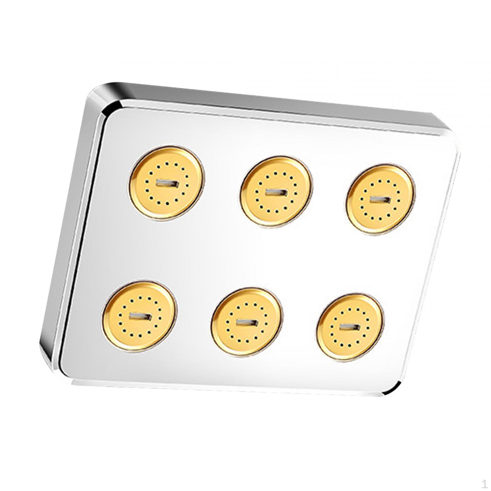 

Душевая насадка Deluxe Rainfall – экономное решение для вашей ванной комнаты Argent