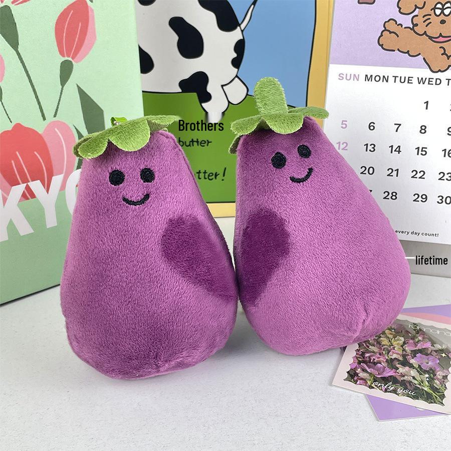 Creative Food Plush Pendant: Cake, Baguette, Croissant Doll - Fun Graduation Gift