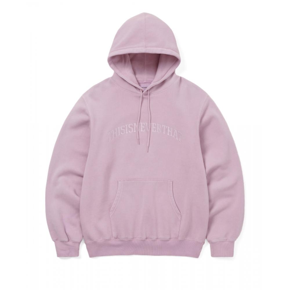 Thisisneverthat Arch Logo Hoodie Plum XL