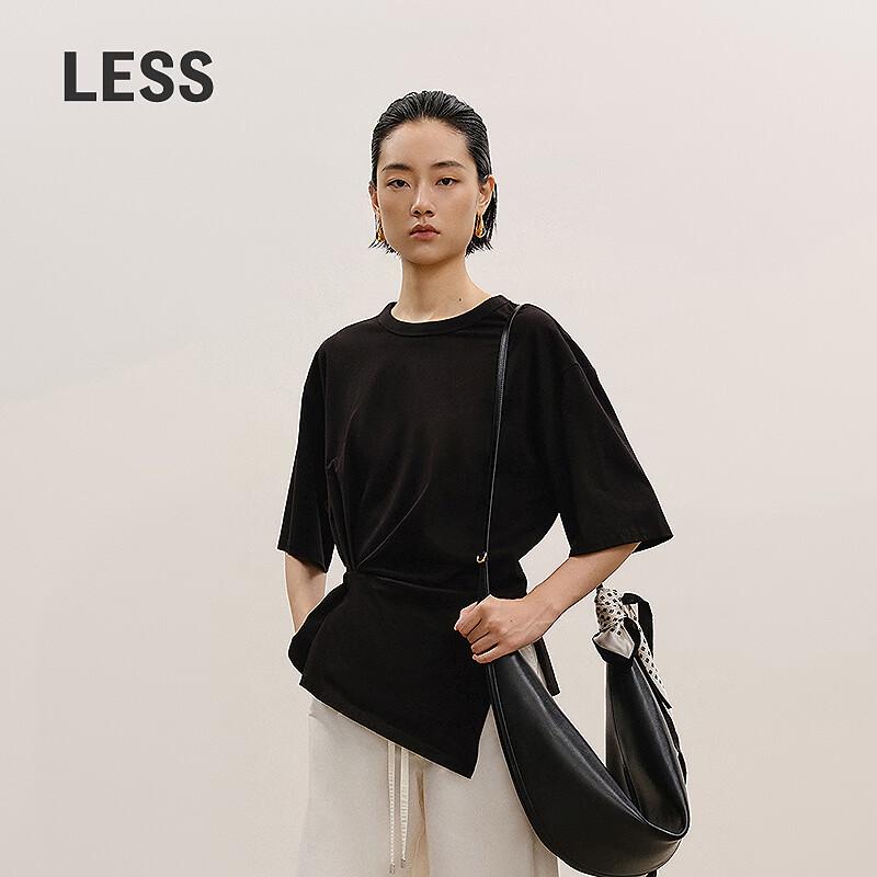 

LESS Loose Fit Cotton Mid-Sleeve T-Shirt M