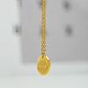 Sun Mount Devil'S Eye Titanium Steel Necklace Simple Versatile Clavicle Chain Necklace