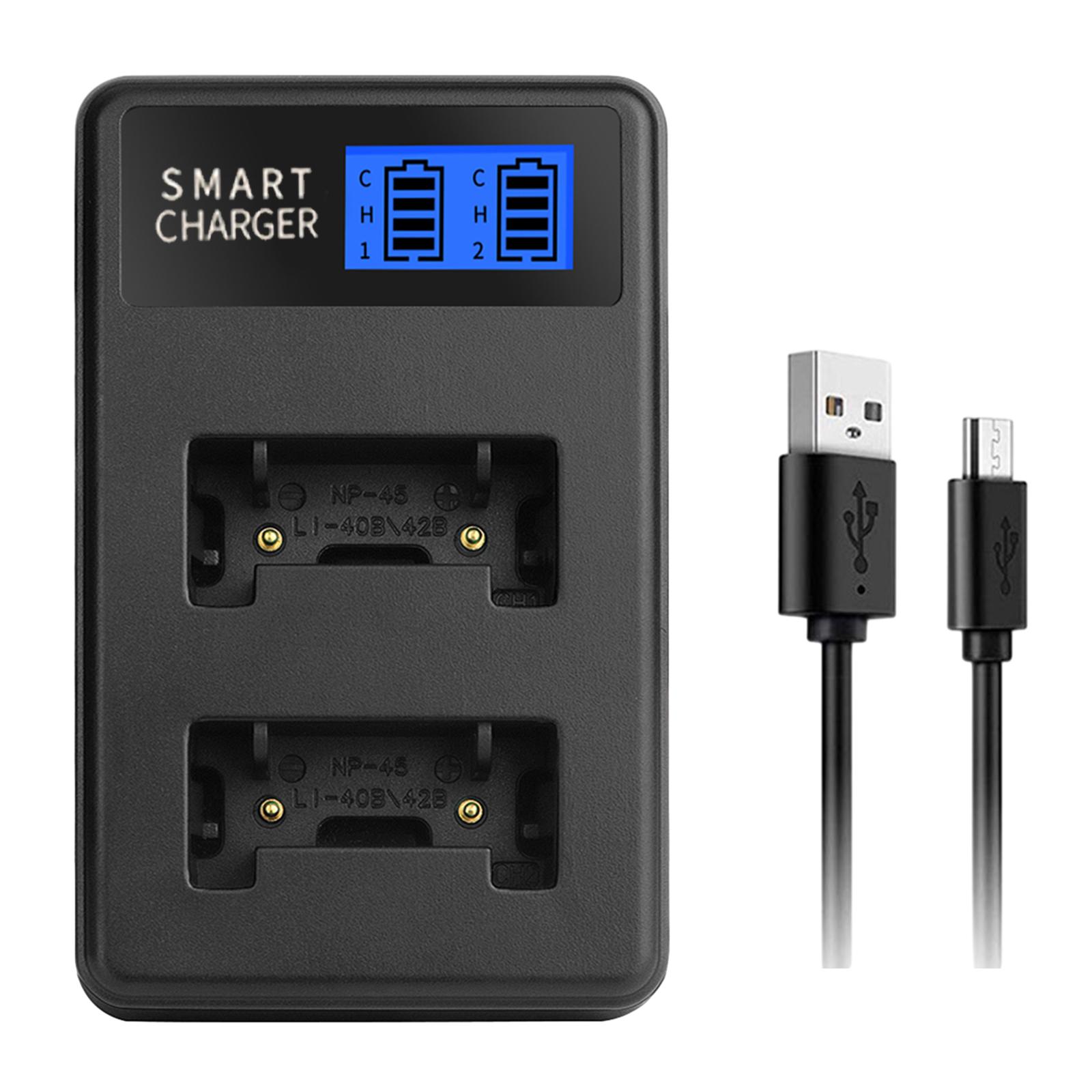 

Зарядное устройство для ЖК-дисплея NP45 USB Зарядное устройство для аккумулятора камеры Эффективная зарядка для камеры Fujifilm FinePix JX250 JX400 J38 J10 J20